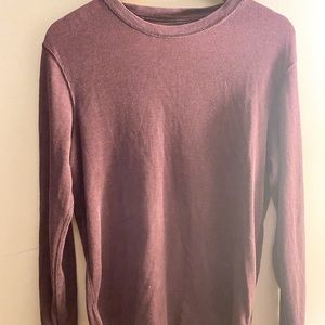 GAP | maroon long sleeve tee